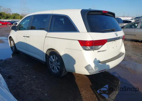 2015 Honda Odyssey Ex-L z USA, uszkodzony, nr VIN 5FNRL5H64FB037695